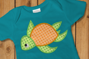 Sea Turtle Applique Embroidery