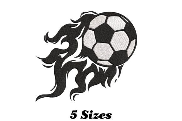 Soccer Ball on Fire