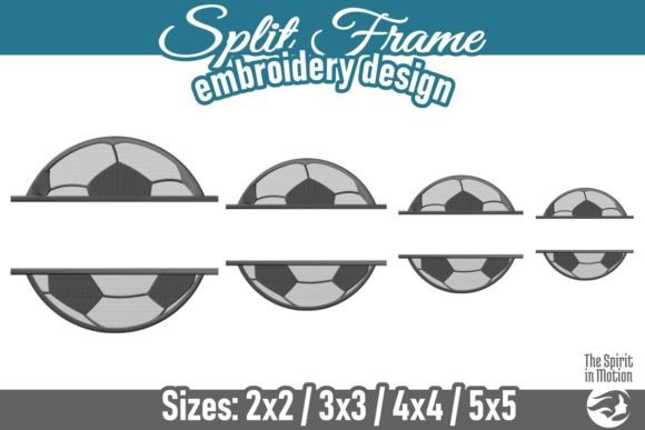 Split Frame Soccer Ball - Filled