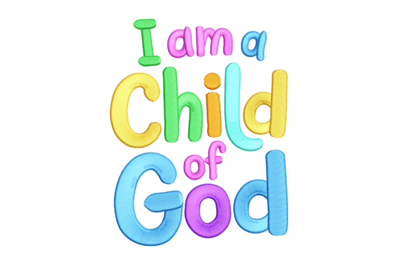 Vibrant I Am a Child of God Script
